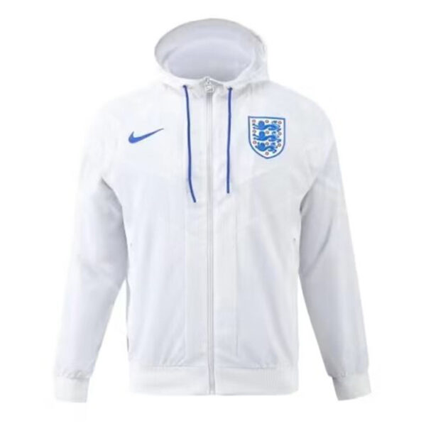 England white Windbreaker 2024