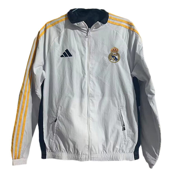 Real Madrid blue double-sided Windbreaker