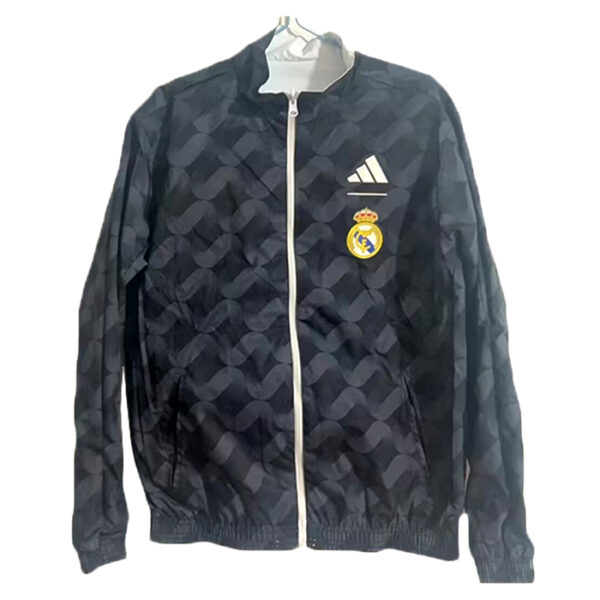 Real Madrid blue double-sided Windbreaker - Image 3