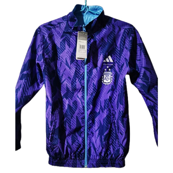 Argentina Blue Purple double sided Windbreaker - Image 4