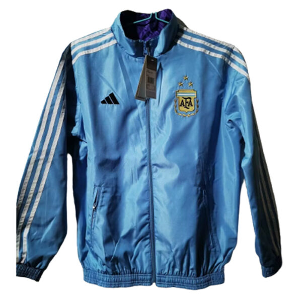 Argentina Blue Purple double sided Windbreaker