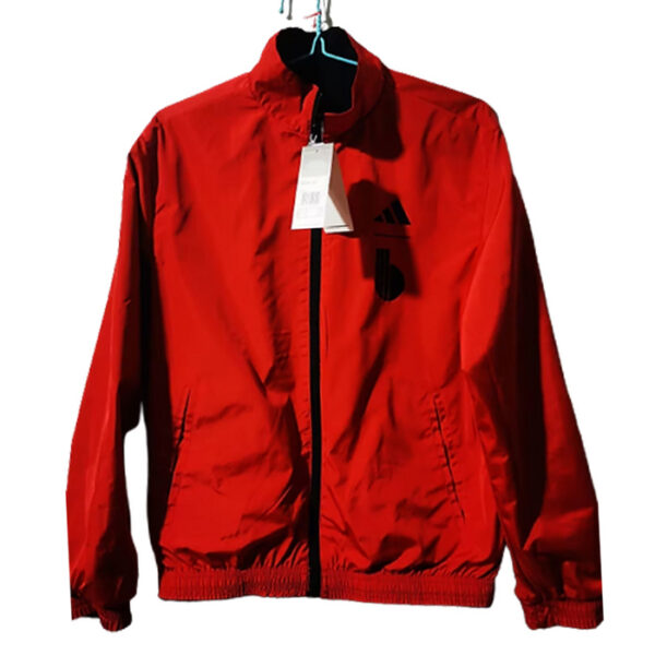 Belgium red and black double-sided Windbreaker - Image 4