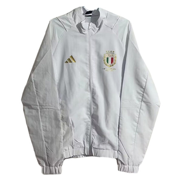 Italy white Windbreaker