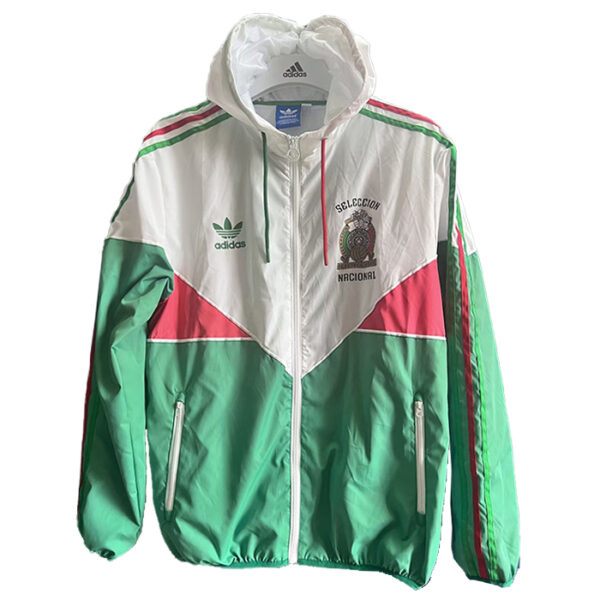 Mexico white Windbreaker