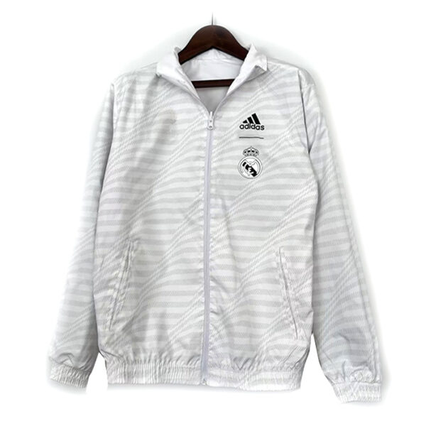 Real Madrid white double-sided Windbreaker - Image 3